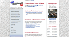 Desktop Screenshot of pensions-kassen.de